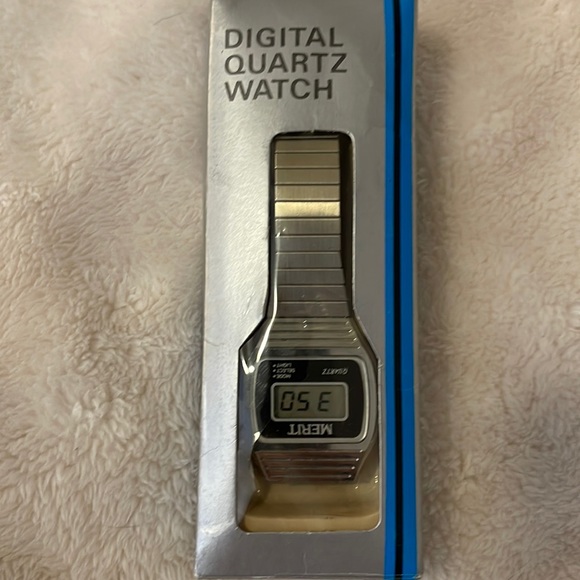 quartz Accessories Vintage Digital Quartz Watch Works Poshmark